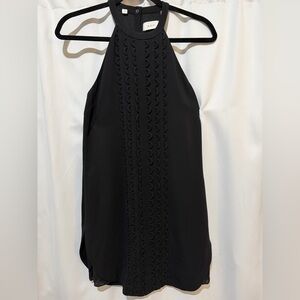 ALC Halter Mini Black Dress Size 0